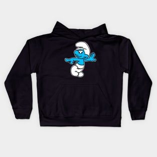 Go Smurf yourself Kids Hoodie